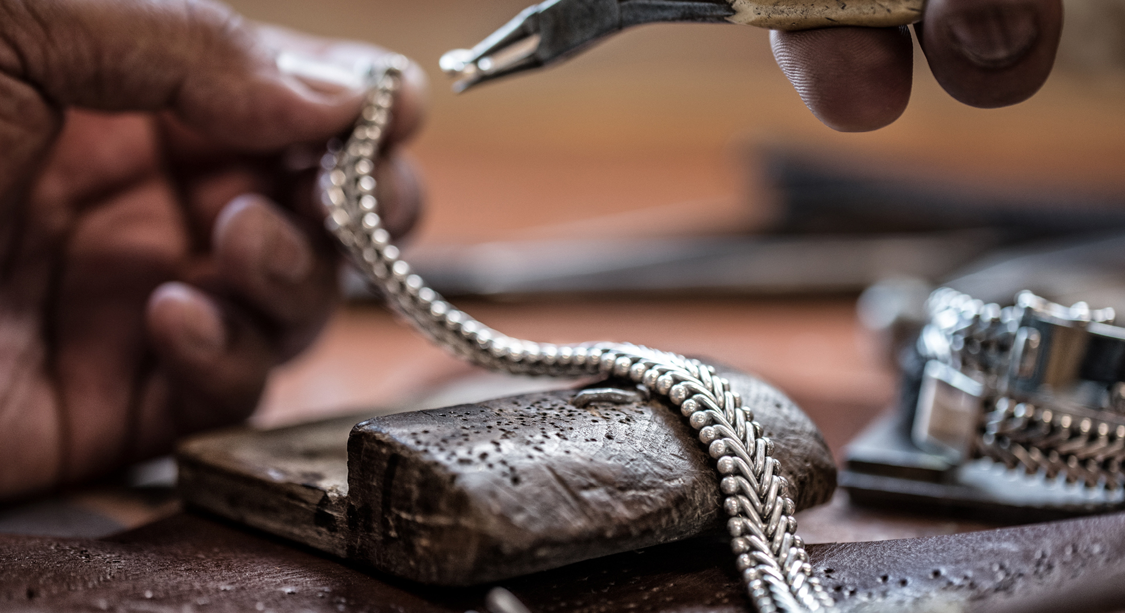 handgemaakte zilveren silk sieraden