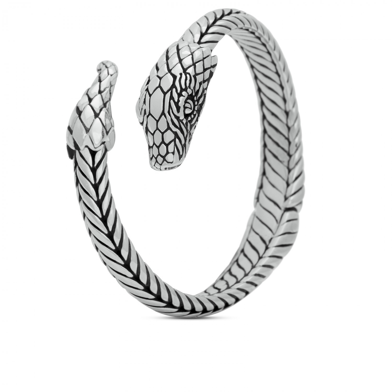 Numeriek Rekwisieten Respect Shop Zilveren Slang Armband | FIERCE by SILK JEWELLRY