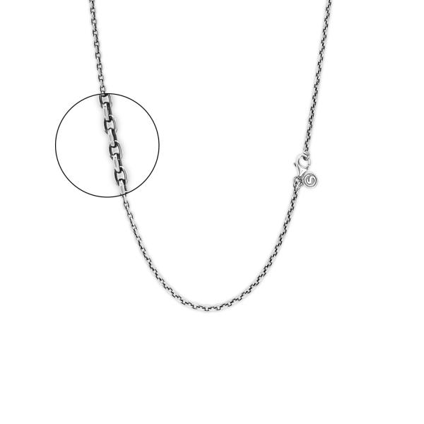 X036 ketting zilver LINKED Collectie